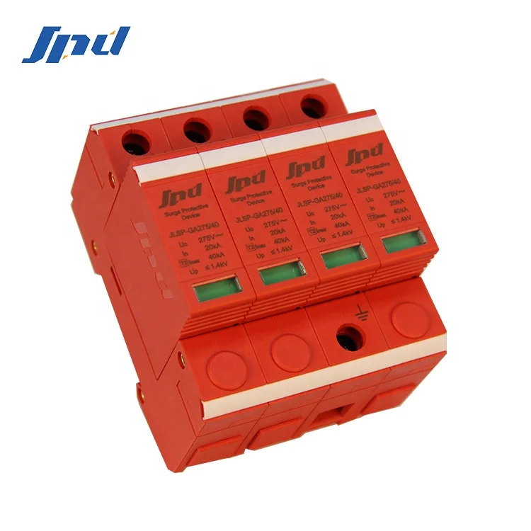 JINLI 275V 40kA 3 phase power surge protector AC surge protection device
