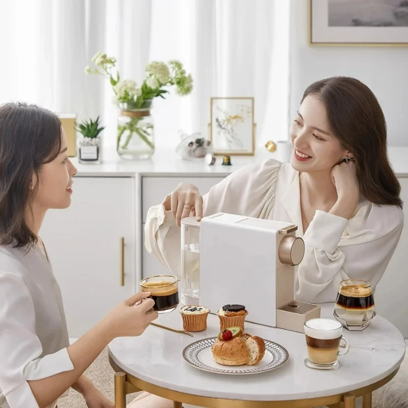 XIAOMI SCISHARE mini coffee machine is a single cup coffee machine suitable for capsule espresso machines