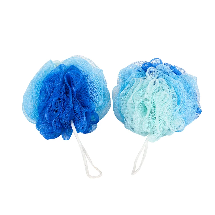 Экологически чистые красочные душевые сетчатые спонжи губка люфа для ванны все цвета pantone по запросу покупателя