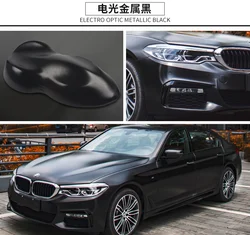 Dark Gray Holographic Laser Colorful Tint sticker For Cars Exterior Vinyl Wrap Vehicle Color Changing Film