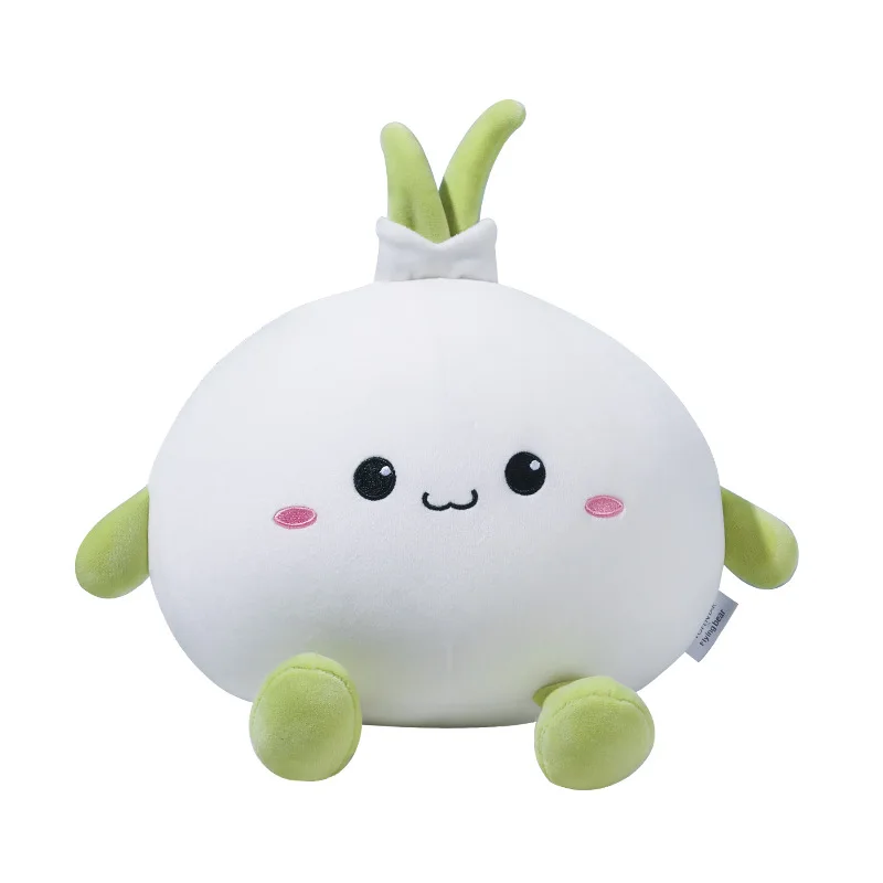 Cute Toy Microbeads Change 2 In 1 Neck Pillow Green Onion Wholesale Factory