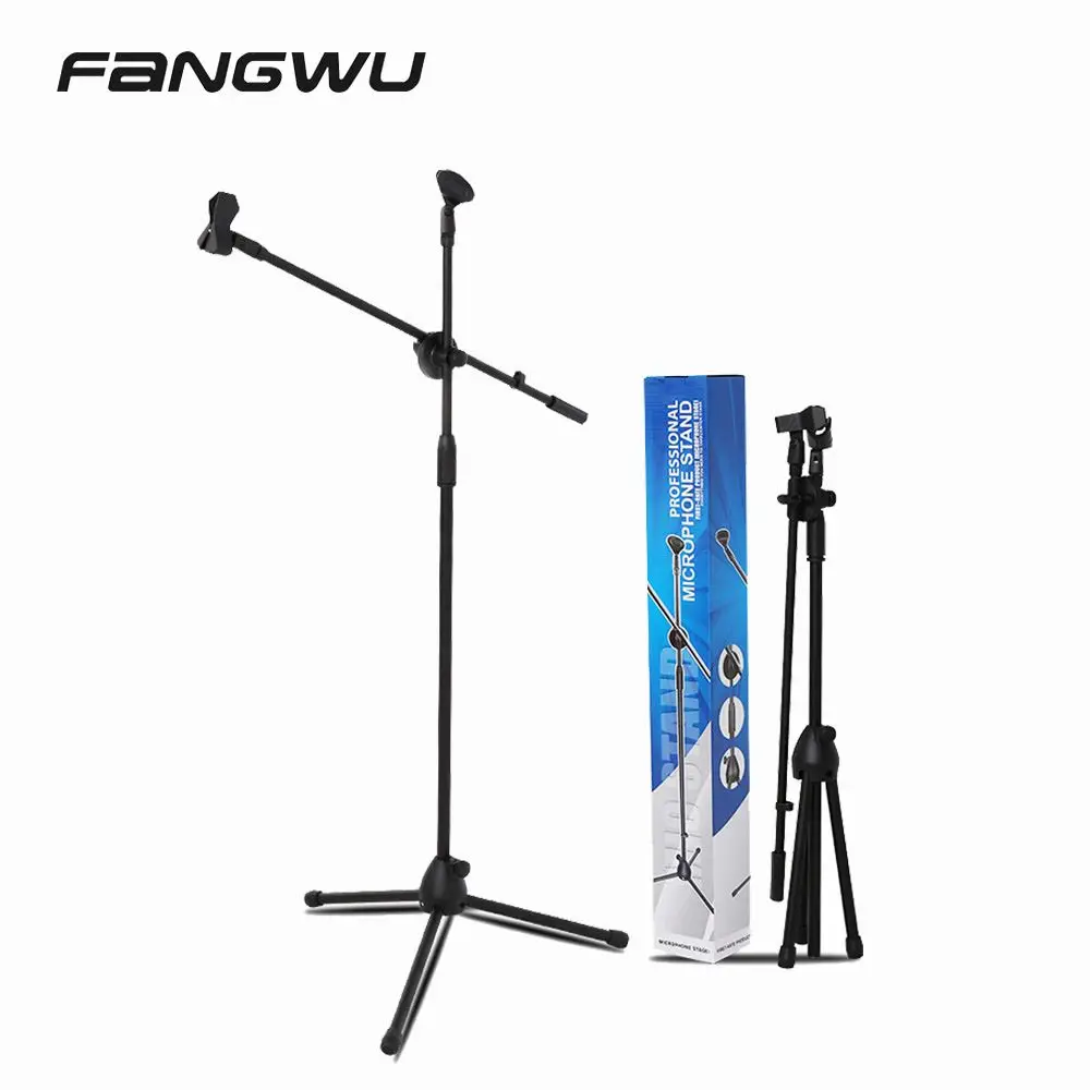 
Good Quality With Music Holder Microphone Stand Tripod Microphone-Stand-Mounting 