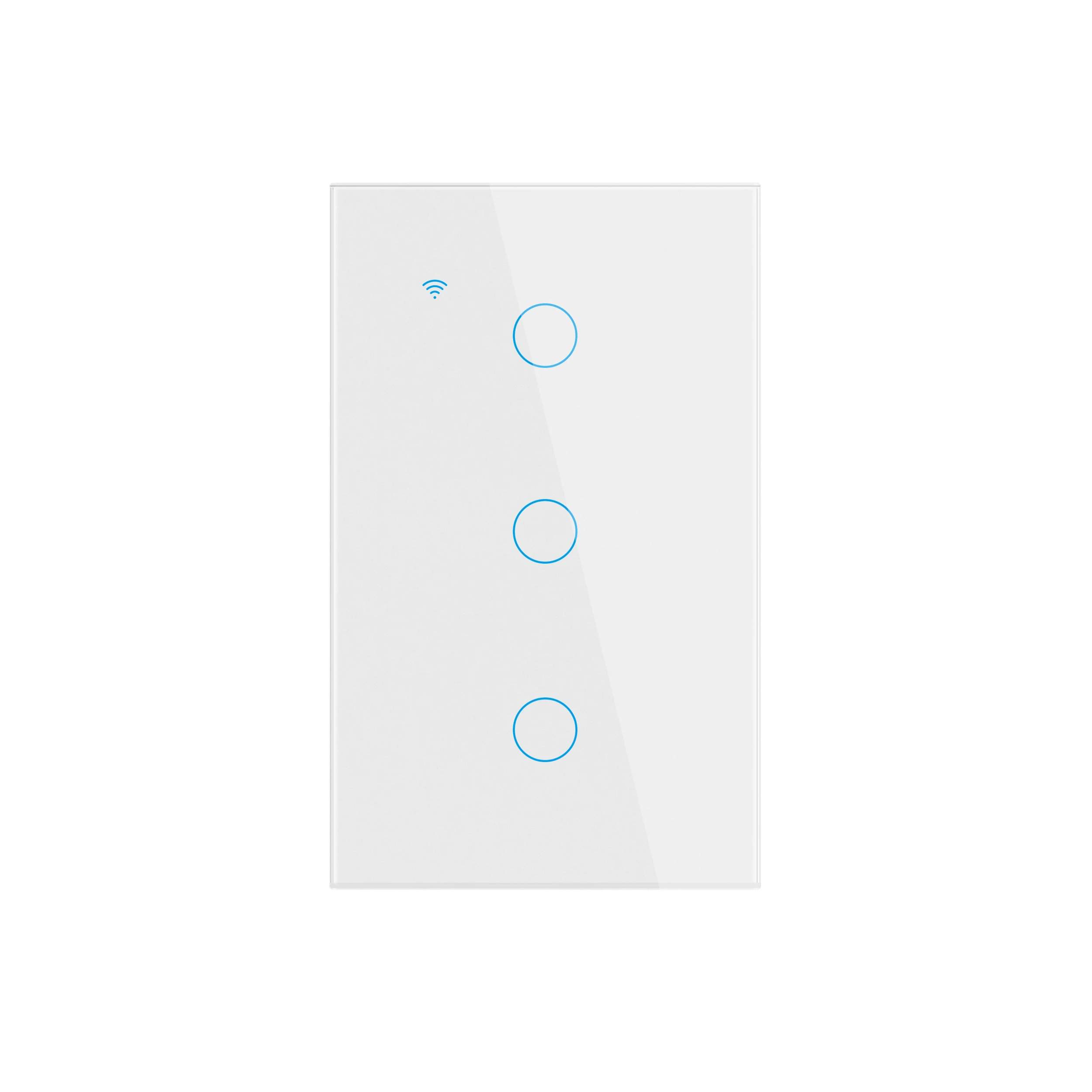 No neutral US WIFI Touch Switch Light Switch Smart Life/Tuya App Control 1/2/3 /4 Gang Support Alexa Google Smart Home Sup