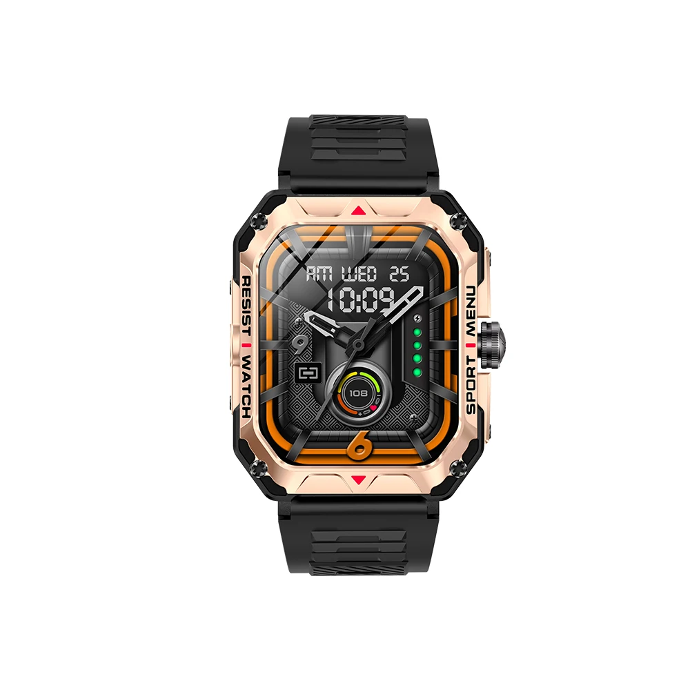 Elegantly Durable Smart Watch for Men with a Modern Look and Optimized Battery Performance for Daily Wear