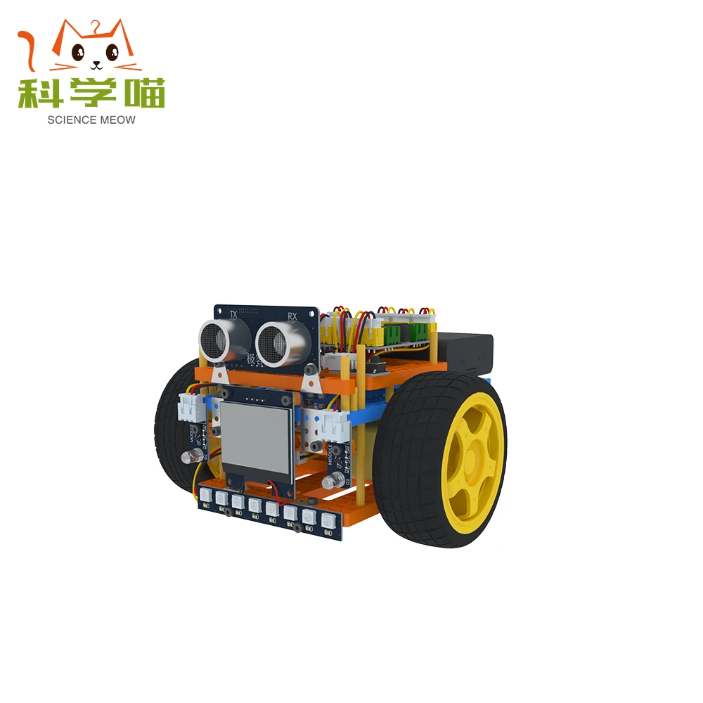 Graphical Programming Diy Robot Stem Education For Kids Toy