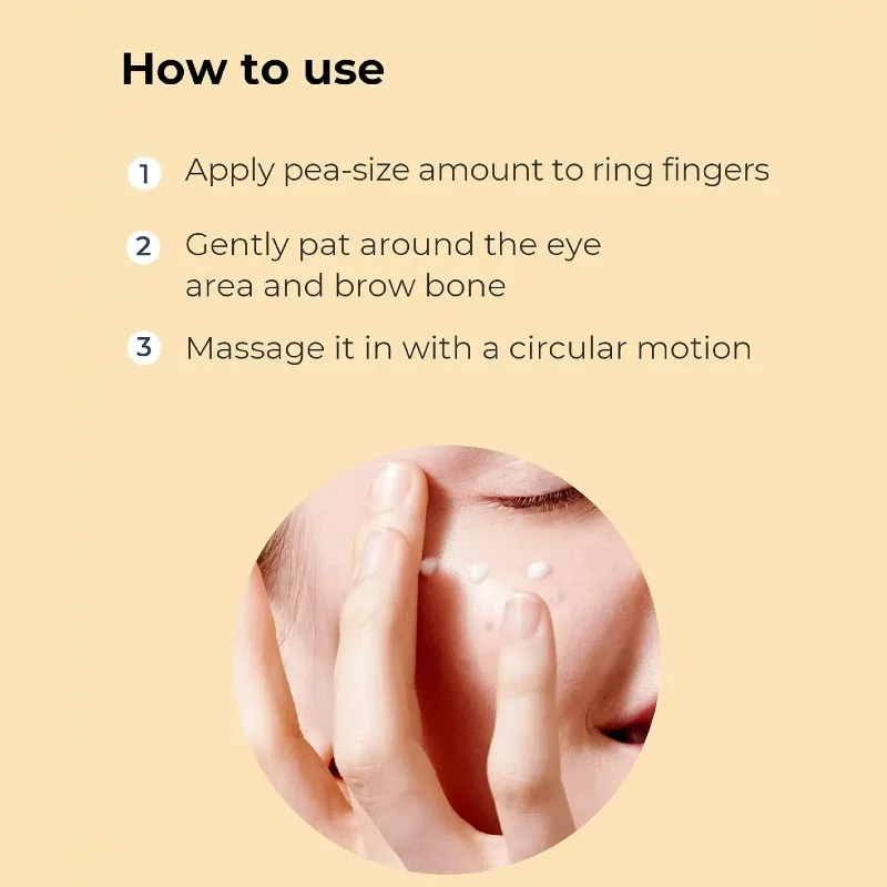 COSRX-Advanced Snail Peptide Eye Cream Korean Skin Care 73.7% Snail Mucin 2% Anti-Aging Niaght Niacinamide Anti-Wrinkle Feature