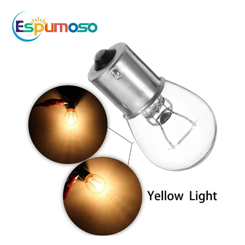 Espumoso Hight Quality Halogen S25 Halogen Bulb  21W T5 T10 S25 Bulb More light lamps