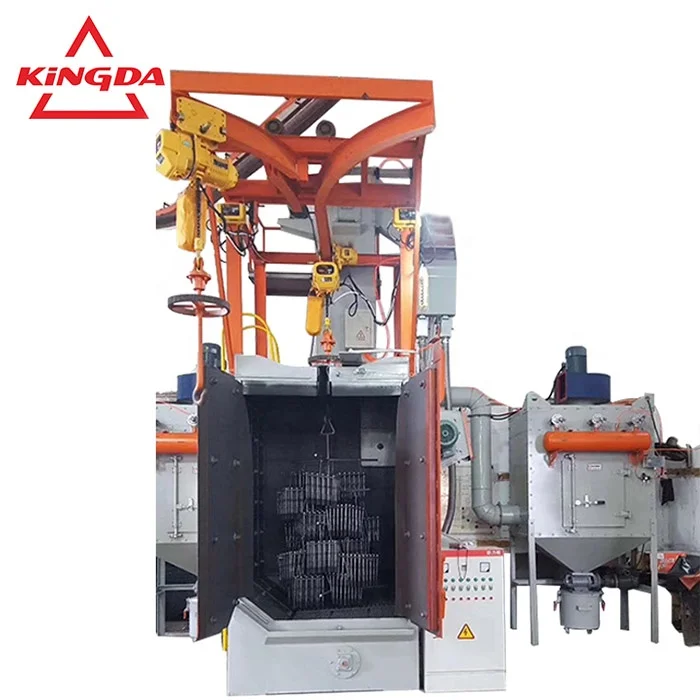 
Hanger abrasive shot blasting machine 