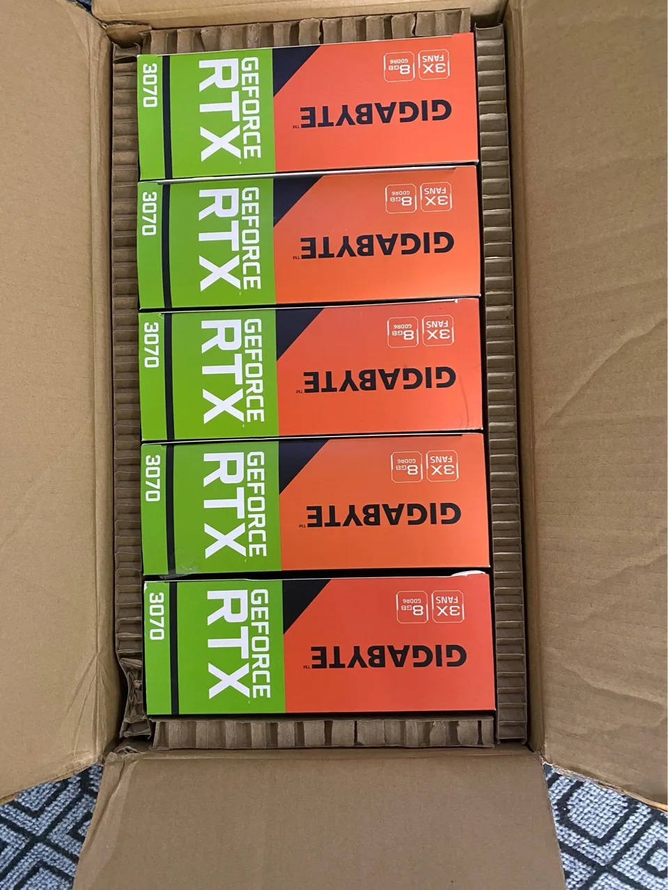 Wholesale gigabyt  GeForce 1660s/3080/3060/3070 ti  lhr  gaming graphics card 6gb 8gb DDR6 for computer video card in stock