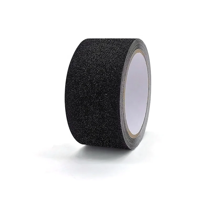 Factory Price Black Non Slip Tape PVC PET Flim Self Adhesive Anti Slip Tape For Stair Floor