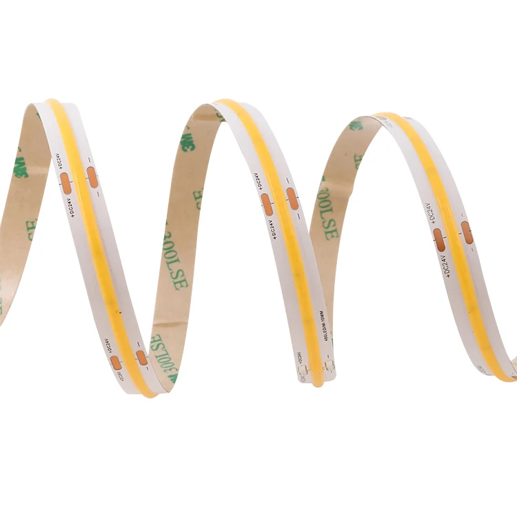 Waterproof Led Light Strip Suppliers 600Mm Cob Led Strip Light Warm Cold White Color 12V