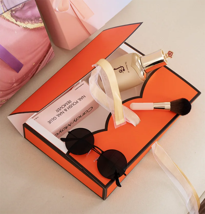 Hot Selling Foldable Paper Box Jewelry Cosmetics Candy Packaging Box  Paper Box for Shirt Packaging