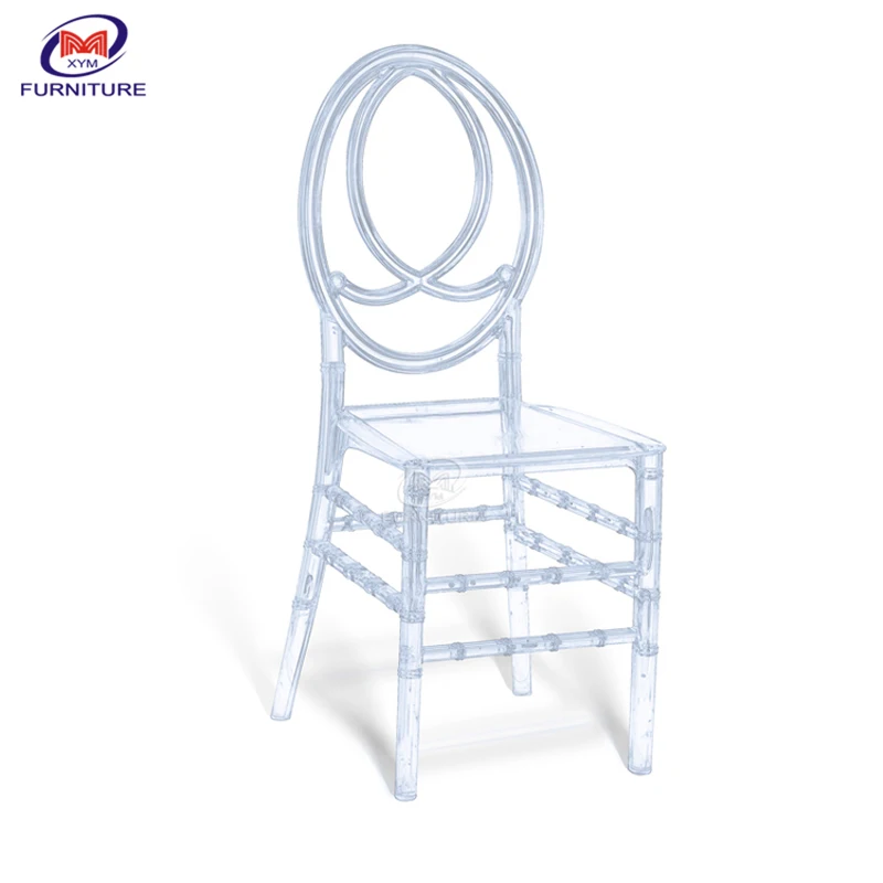 wedding event party acrylic clear chair crystal resin plastic polycarbonate clear phoenix chair