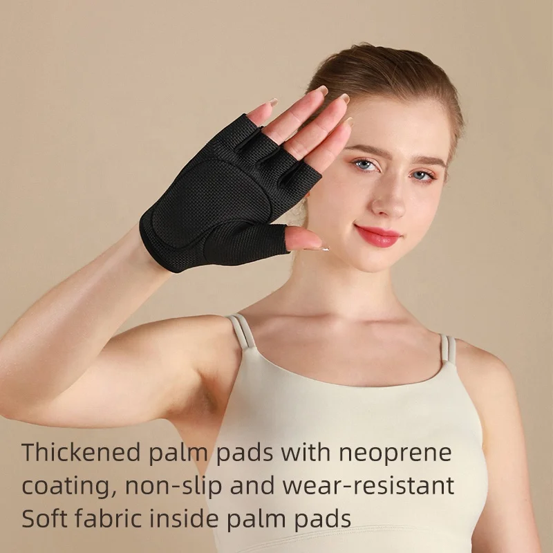 JINGBA Wholesale New Breathable Weight Lifting Gloves Full Palm Protection Workout Gloves for Gym Cycling Exercise sports gloves