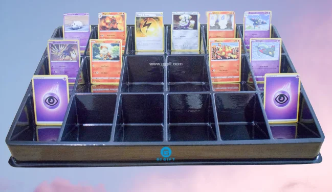 Heavy-duty strength plastic Card Sorting Tray Collection Tray card game MTG TCG magic shipping method tool for store streamer