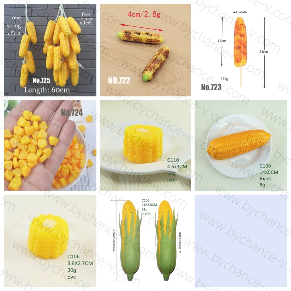 party & event decoration artificial crop fake corn faux vegetables for holiday thanks giving day decoration