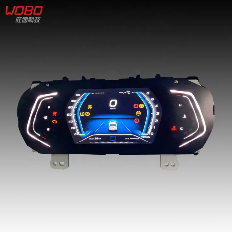Сервис OEM цветная пленка под ЖК-дисплеем Автомобильный цифровой измеритель скорости спидометр