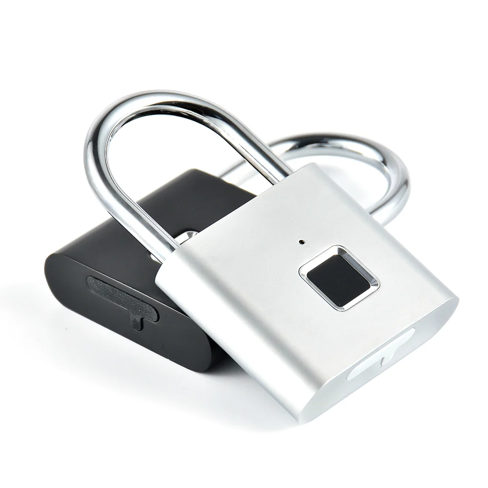 Tuya Smart Fingerprint Padlock Home Security Anti-theft Waterproof Bluetooth Remote Control Battery Power USB Keyless Door Lock