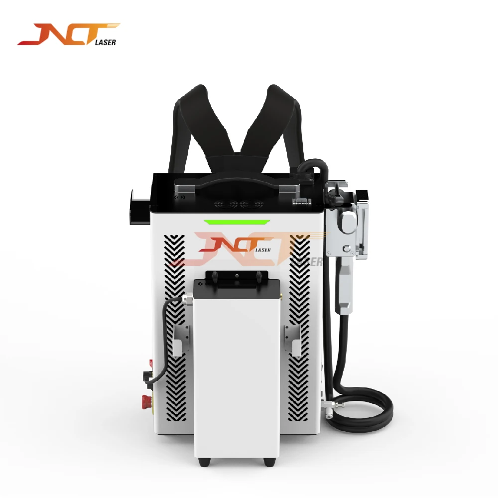 Low price 200W Battery Backpack Pulse Laser Cleaner fiber laser handheld cleaning machine for metal wood car laser removal