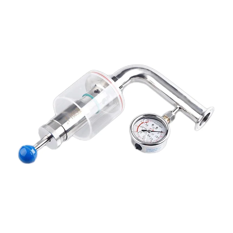 stainless steel 304 316L Tri Clamped vent valve Sanitary Exhaust Valve regulating valve