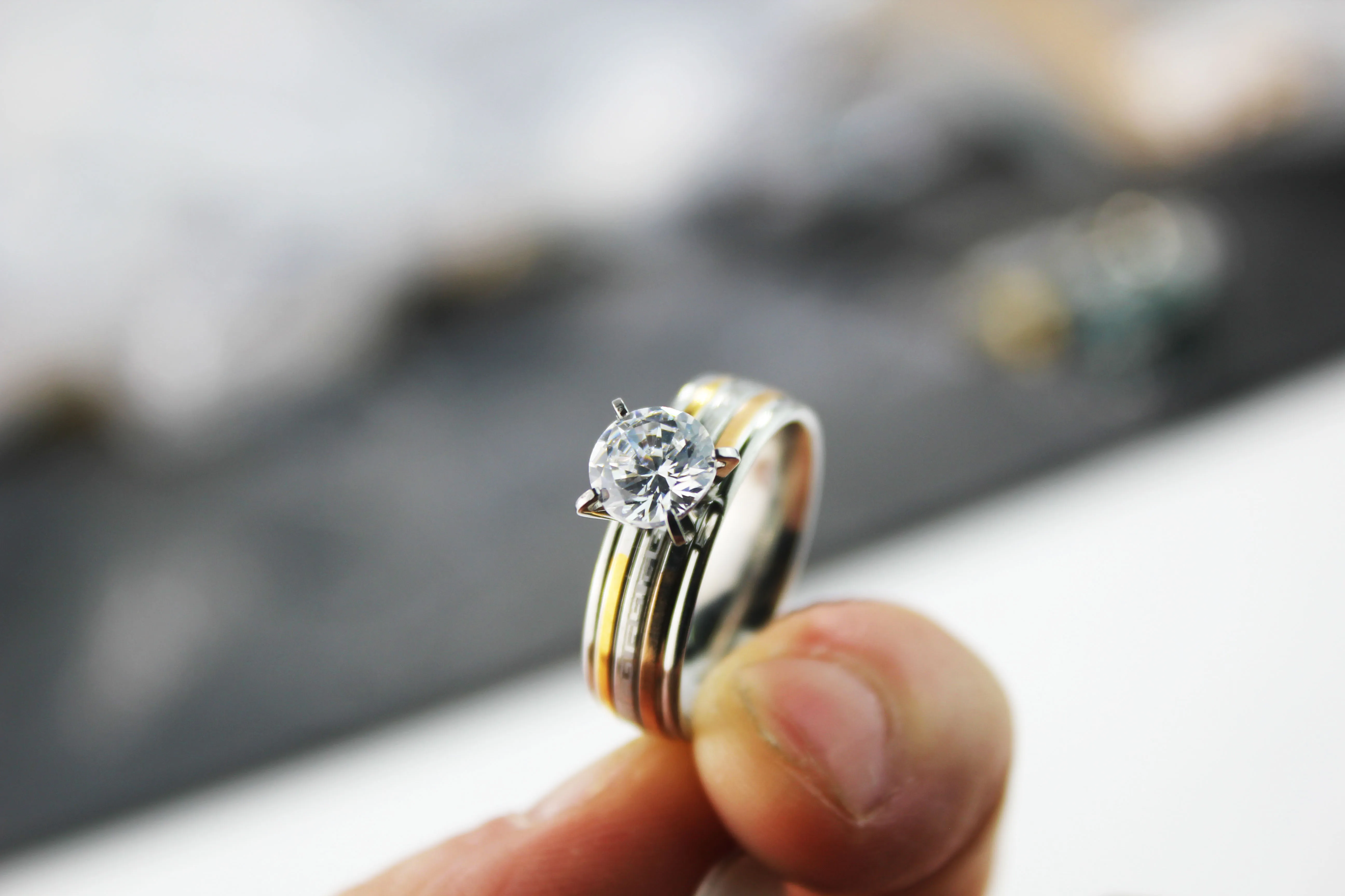 BMZ 2024 Factory order price New style  multi options stainless vintage men ring