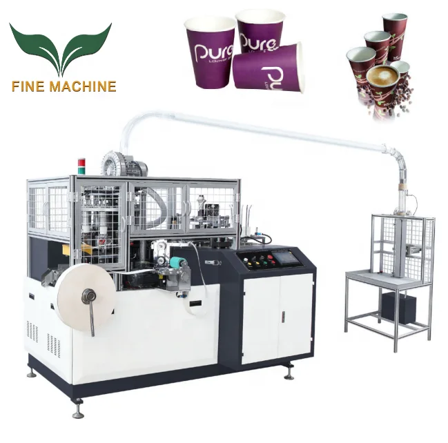 150pcs/minute  disposable paper cup making machine for the manufacture of paper cups with good price
