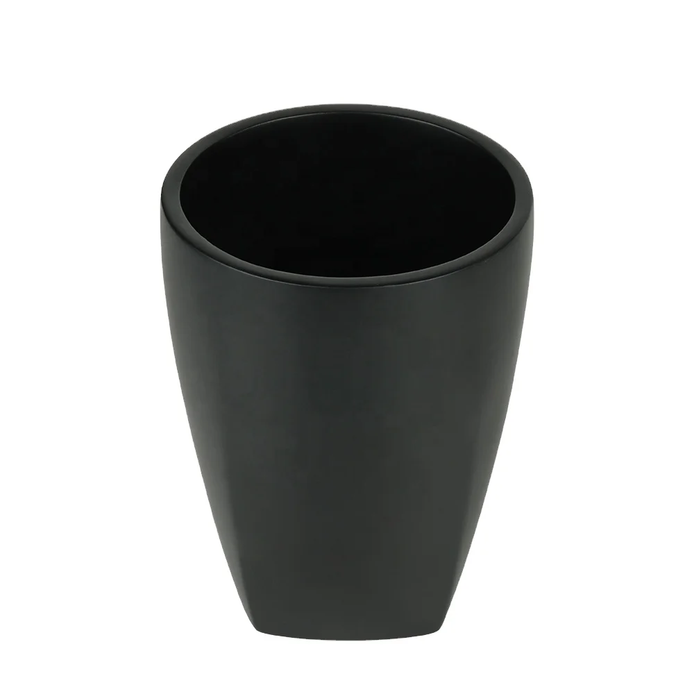 Plastic trash can with lid  and colorful bathroom kitchen living room garbage bin