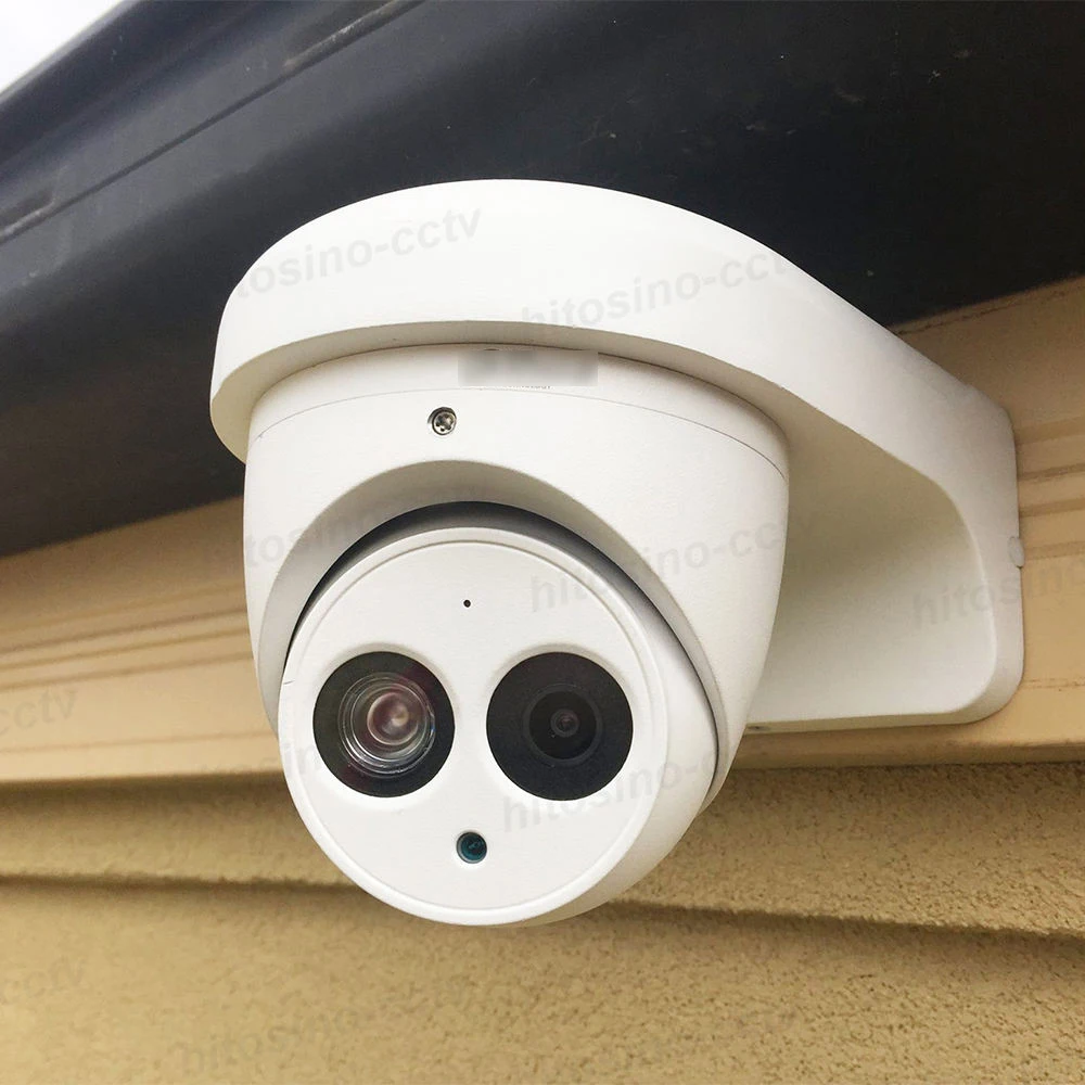 DH HDW4631C-A 6MP IR POE Eyeball Turret Network home outdoor Built-in Microphone Audio security IP Camera