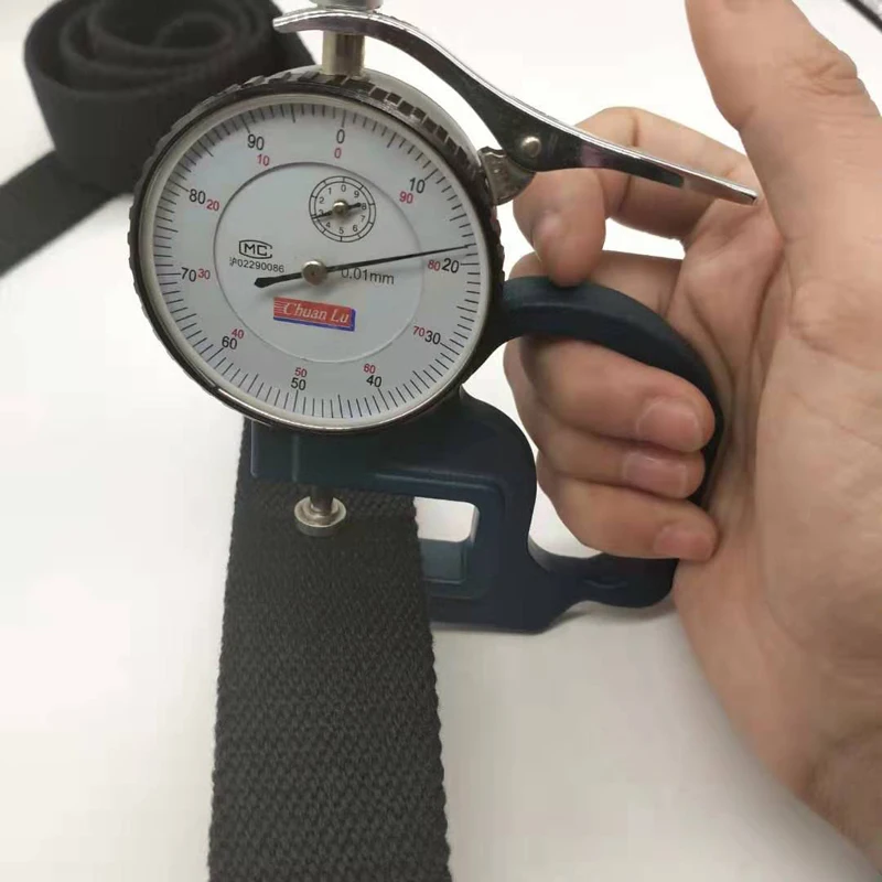 35MM custom LOGO silver belt buckle with black solid color cotton belt