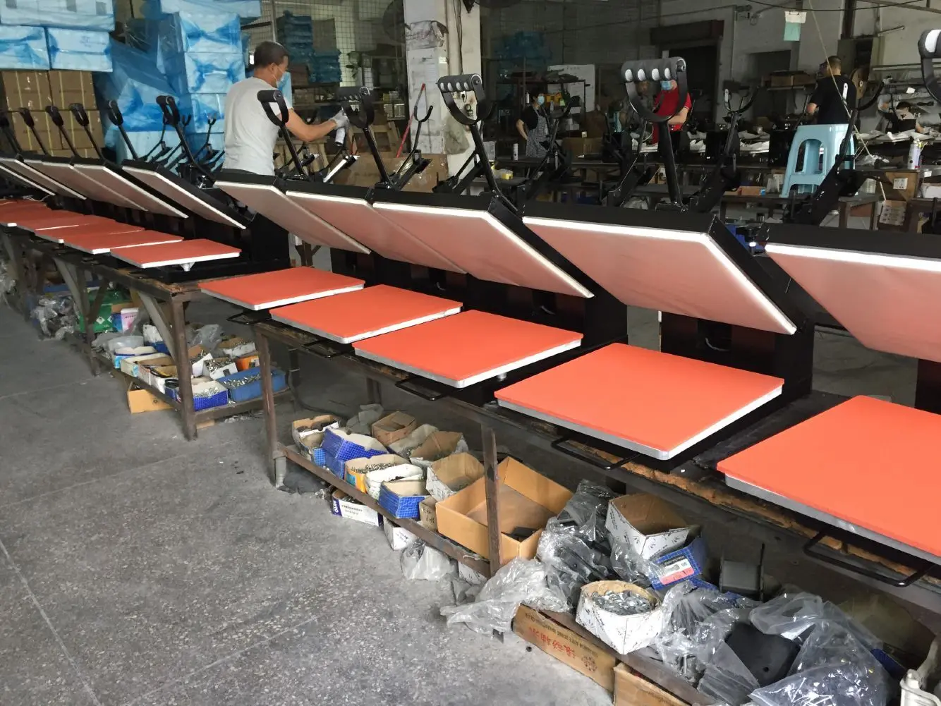 Easy to Operate Auto Open Slide Out 16'x20' Transfer T-shirt Printing Heat Press Machine