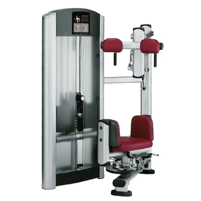 Commercial Gym Equipment Pin-Loaded Obliques Workout Rotary Torso High-End Selection Machines