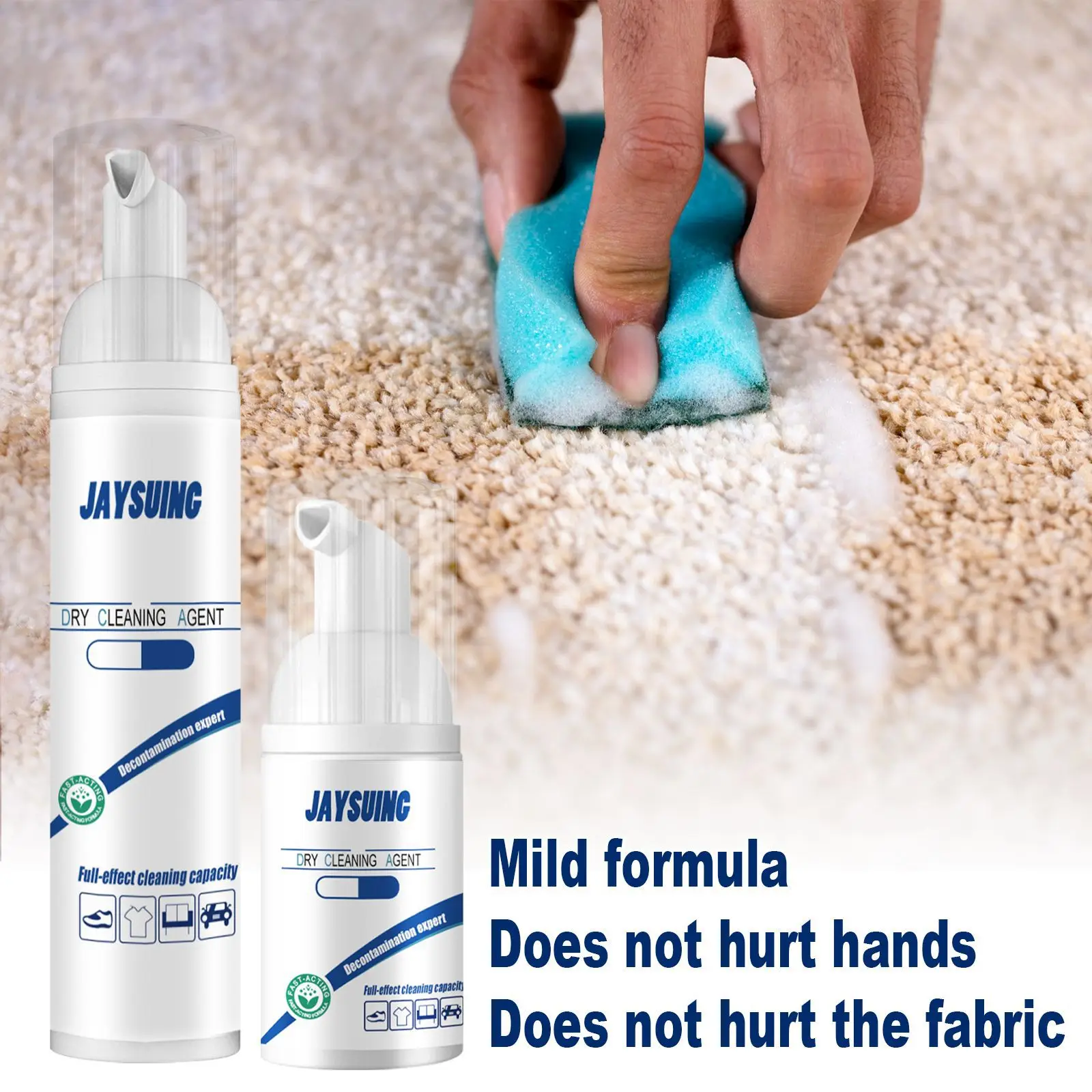 Jaysuing OEM&ODM Liquid Detergent Colored Clothes Easy To Use Dry Cleaning Agent Multipurpose Dry Cleaning Agent For Fabric Sofa