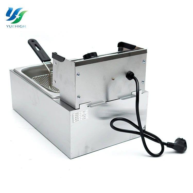 
Kitchen commercial electric fryer cooking cheap single electric deep fat fryer 