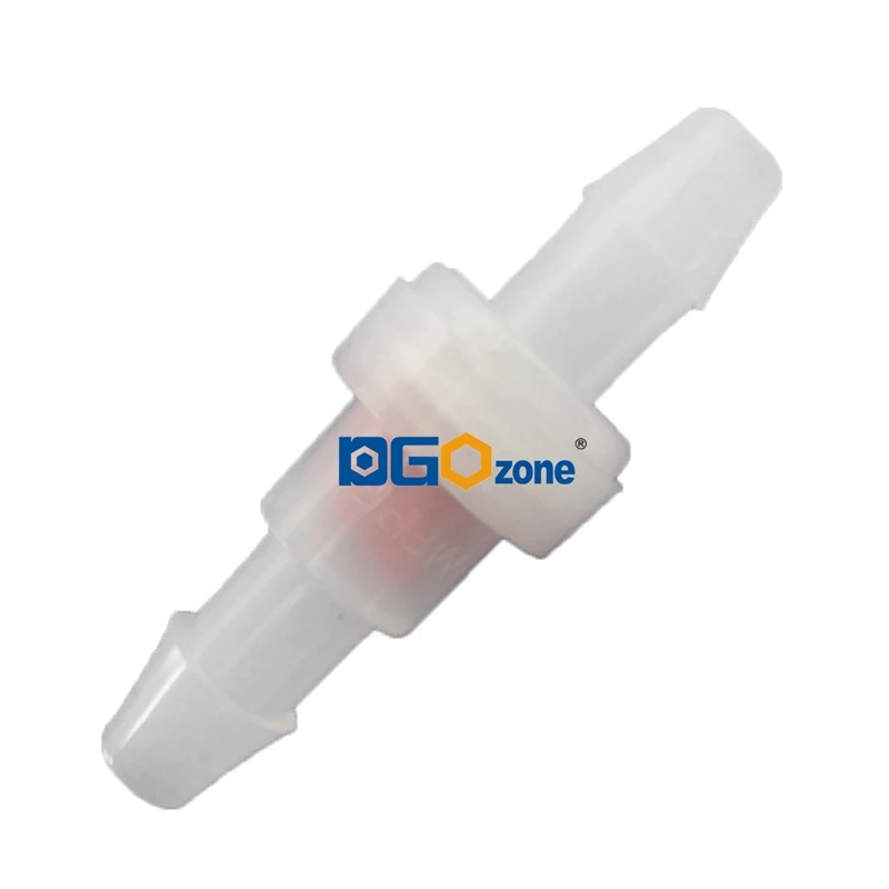 Пластиковый обратный клапан 3/16 дюйма, пластиковый односторонний клапан из ПВДФ KH-CBDF3 DGOzone