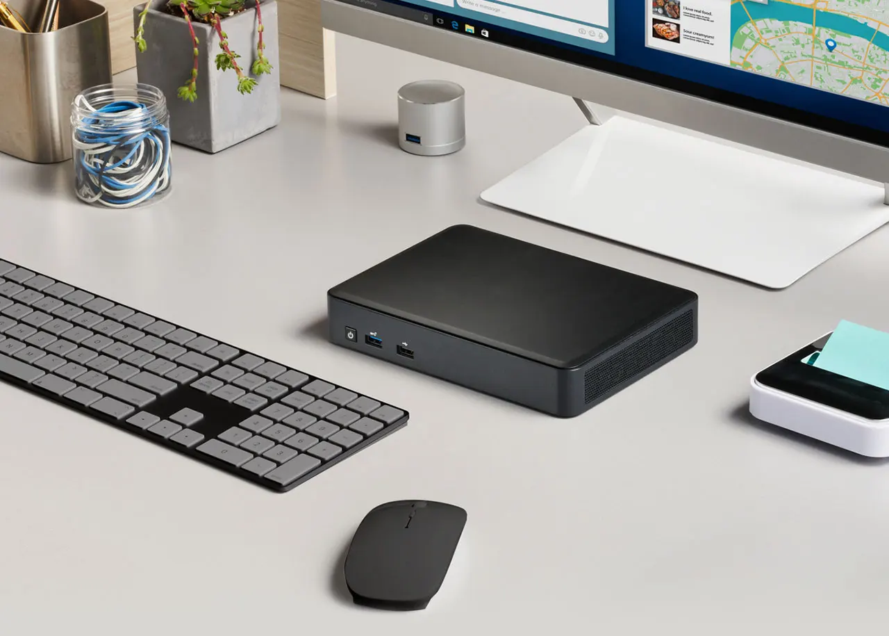 Intel NUC Pro Chassis Element BKCMCM2FB and BKCMCM2FBAV Barebone system Mini PC M.2 SSD Win 10/Win11 Brand New Mini PC