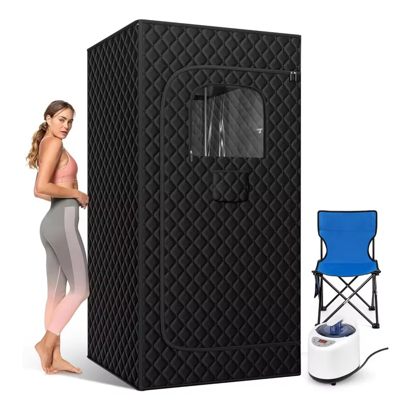New Design Home Use Foldable Full-Body Portable Sauna Wholesale Wet Spa Sauna Room Steam Sauna Tent