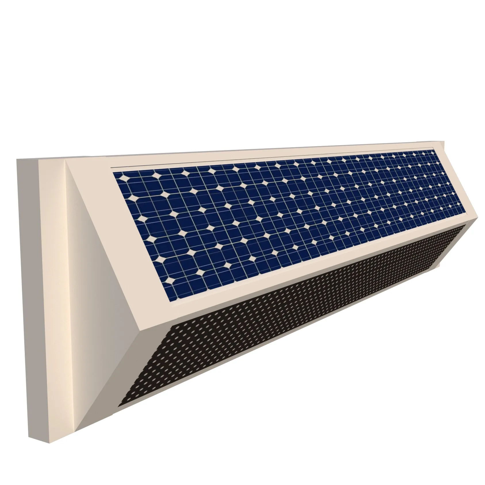 Solar highway PV power generation sound barrier fence with patents can generate electricity and  provide sound insulation