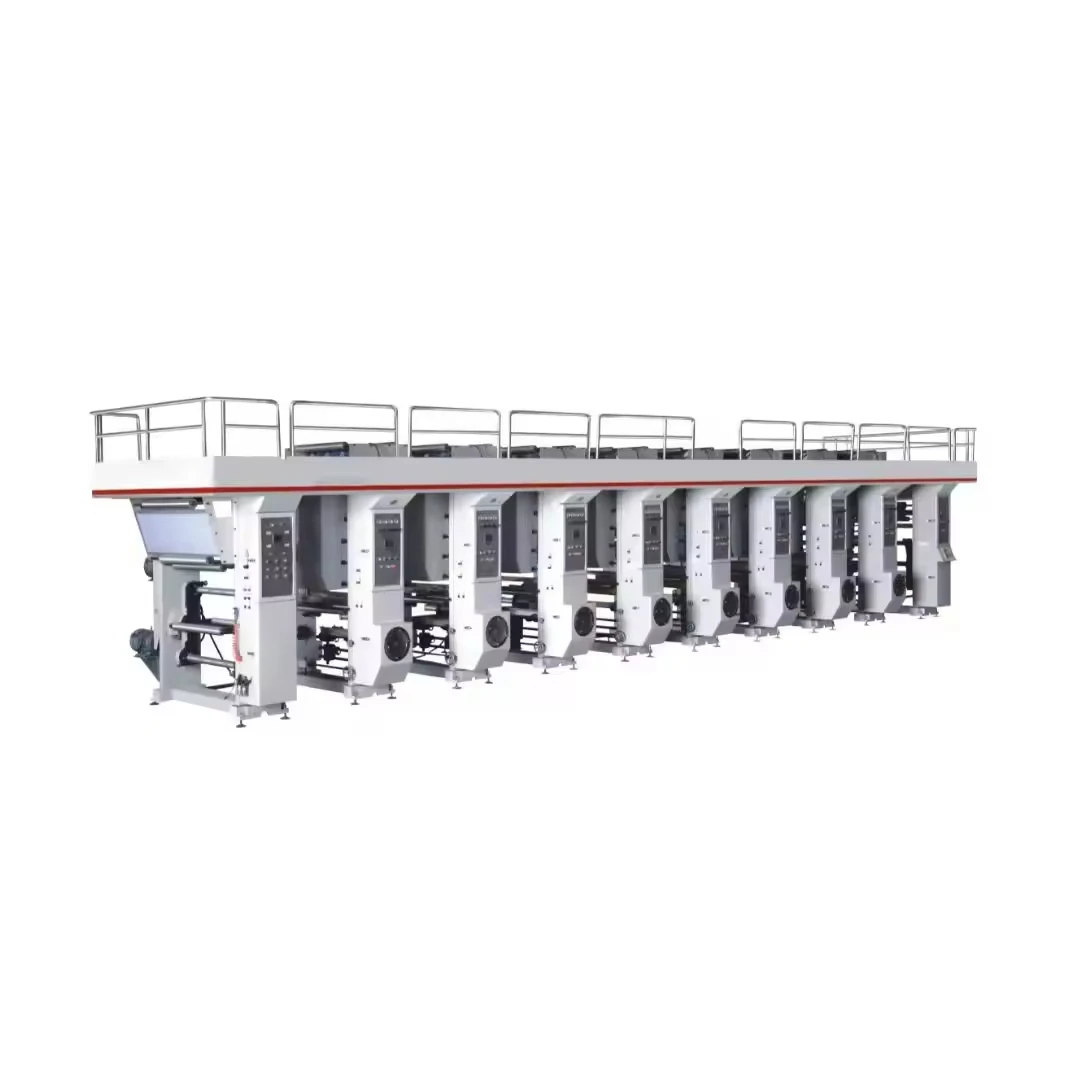 ZRAY-C High Speed Film Plastic Bag Pvc Printing Machine Wall Paper Gravure Printing Machine