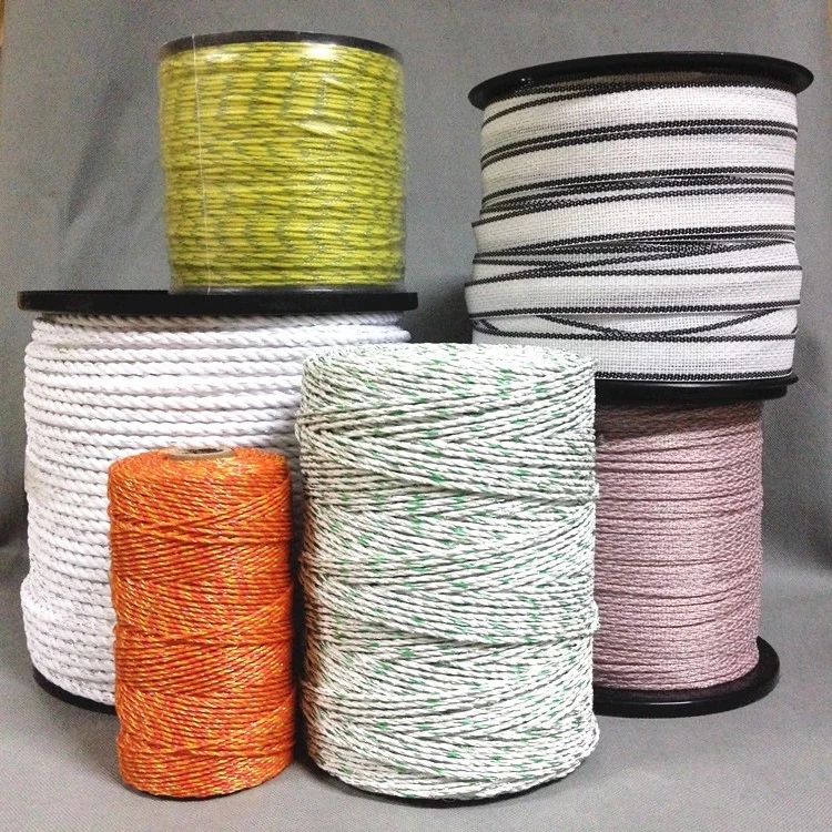 3mm polywire for farm fence Electronic fence power ropeElectric fence wire