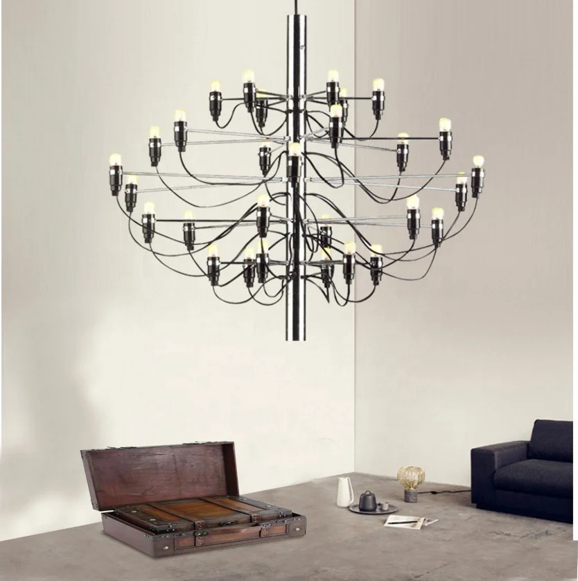 
Australia standard large black cone fancy led chandelier ceiling pendant light for living room 
