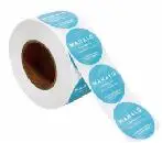 Best Quality Colour Sticker Labels Takeaway Restaurant Sticker Label Custom Logo Stickers