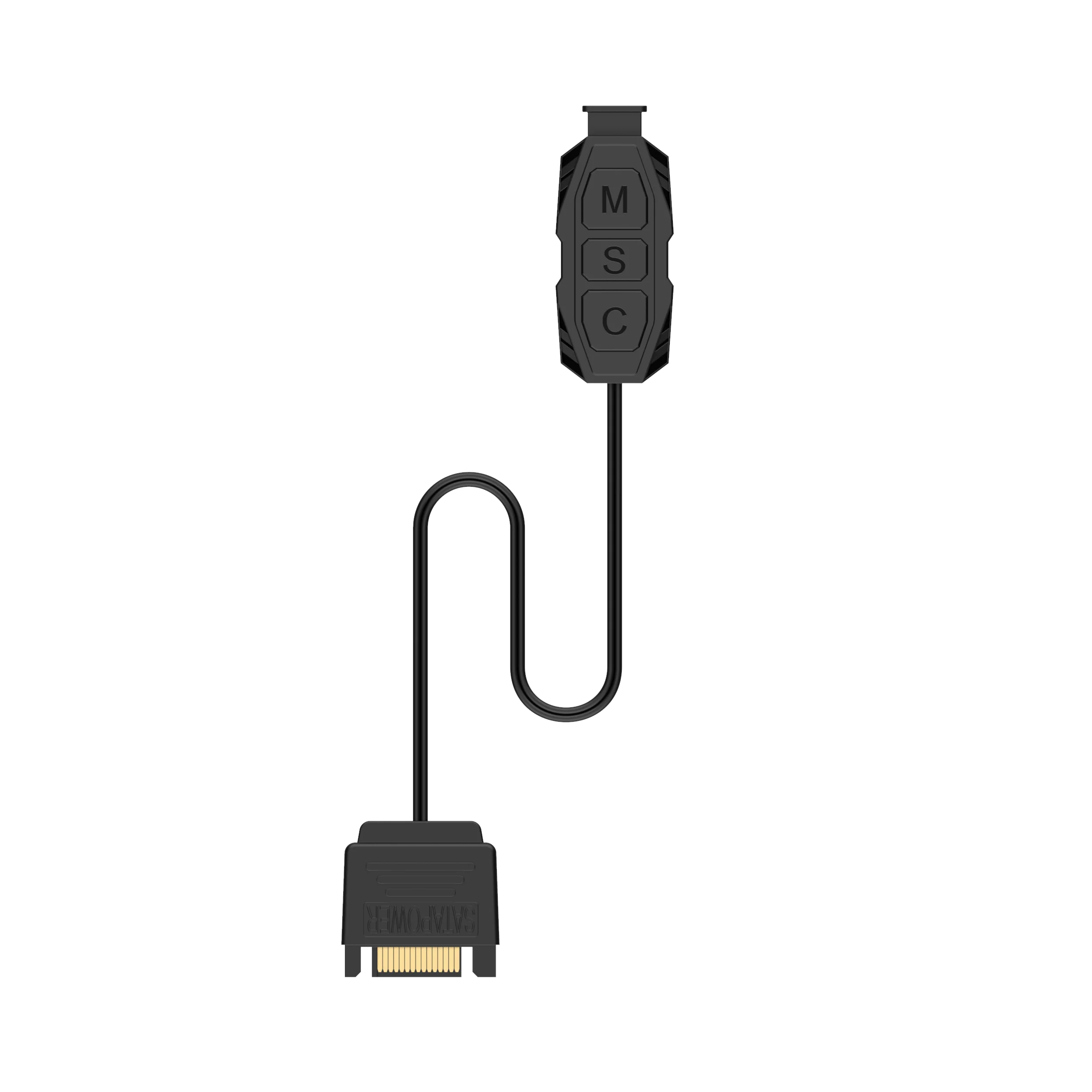 Mini 12V-4PIN RGB Controller lil heatstick fan light LED Controller RGB Lighting sync SATA