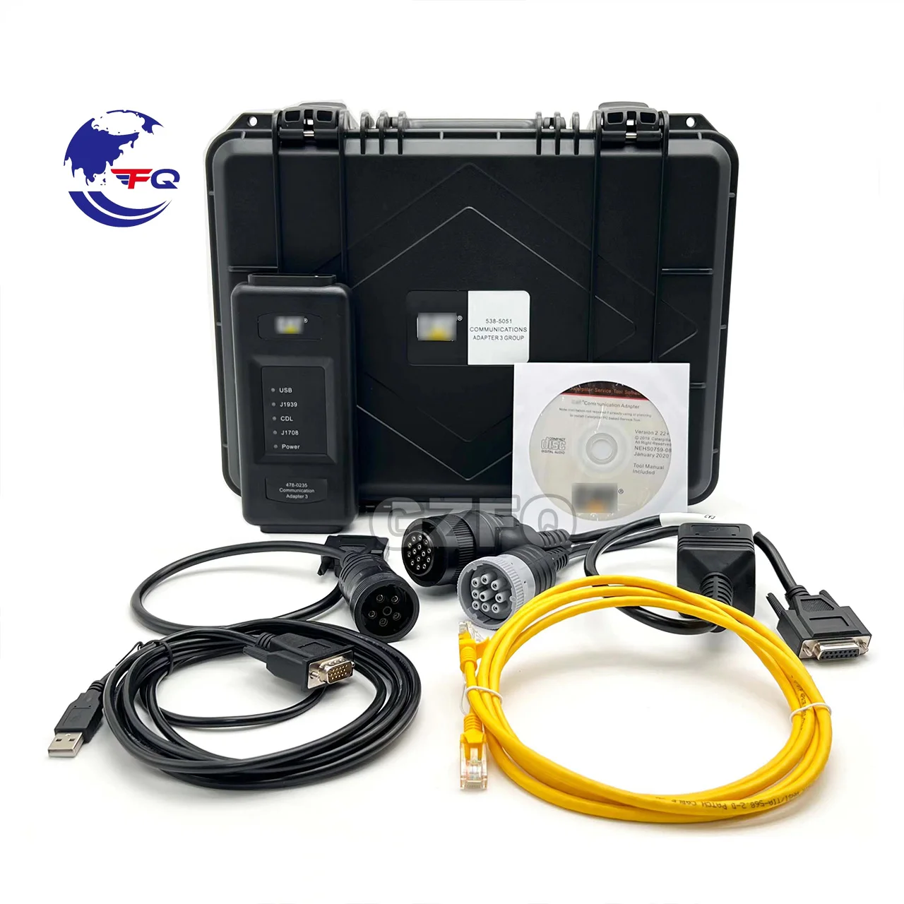 Caterpillar ET3 ET4 diagnostic tool 538-5051 5385051 478-0235 4780235 communication adapter lll for caterpillar excavator parts