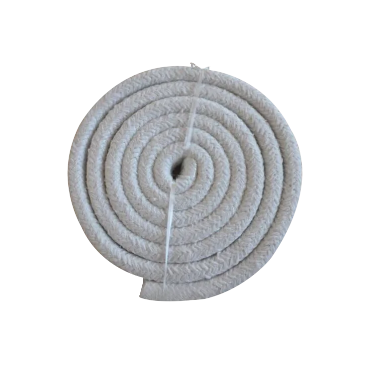 Manufacture 1260C  Fire Resistant Refractory Ceramic Fiber Square Braided Rope for Electric Stove