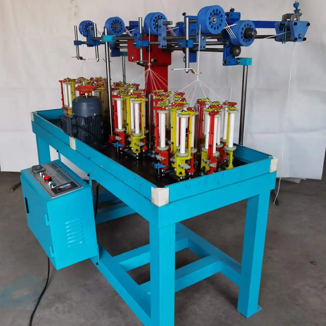 Factory sales Cotton rope braiding machine Shoelace braiding machine Gift rope braiding machine