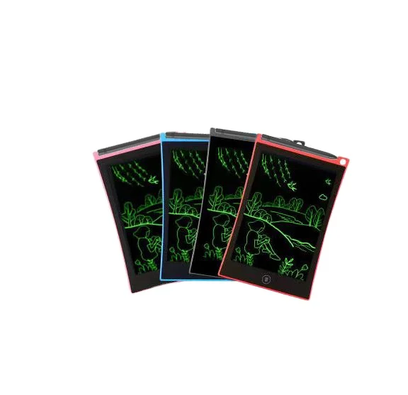 2023 writing tablet lcd Kids Drawing digital writing board Writing Accessories OEM Customized Battery Style Note Button