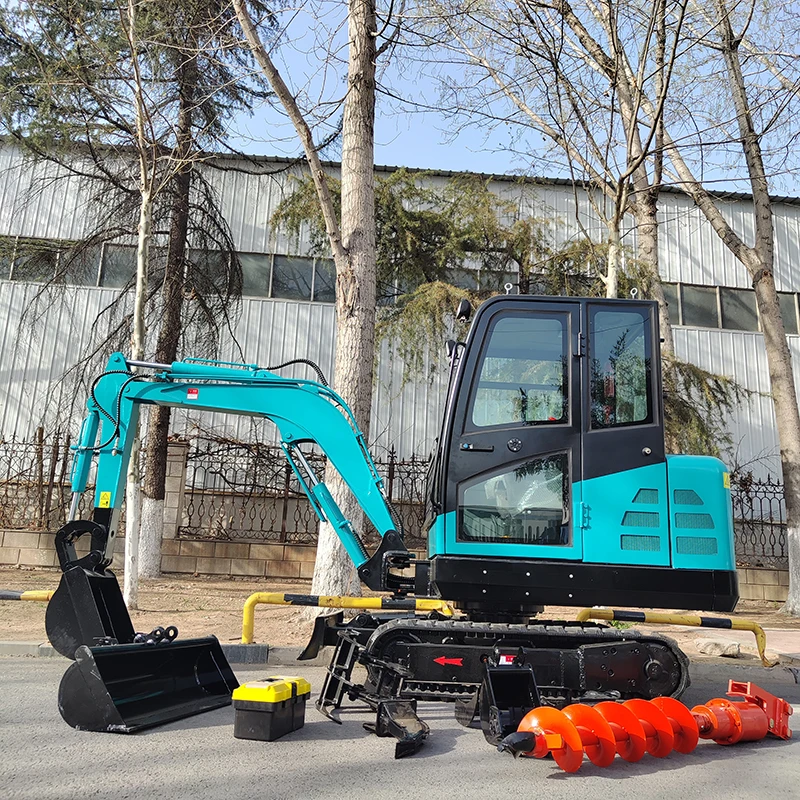 Cheap Price Clear Stock Chinese Mini Excavator Small Digger Crawler New Bagger for Sale
