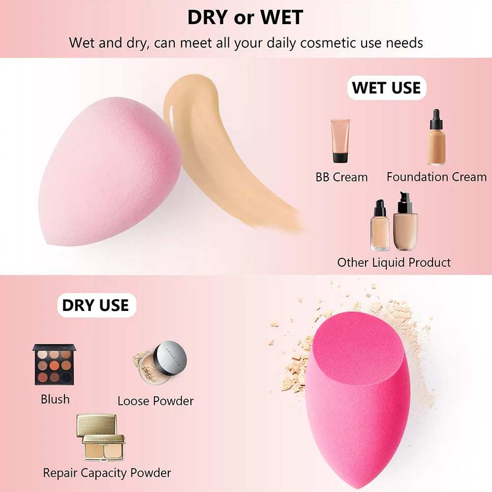 2021 hot selling products of B grade makeup sponge with private label