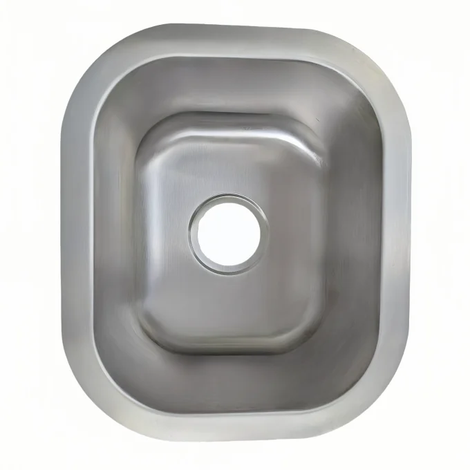 1215 Modern Design single bowl  undermount SUS304 stainless steel sink Mini Small Sinks Motor Home Bar kitchen sink