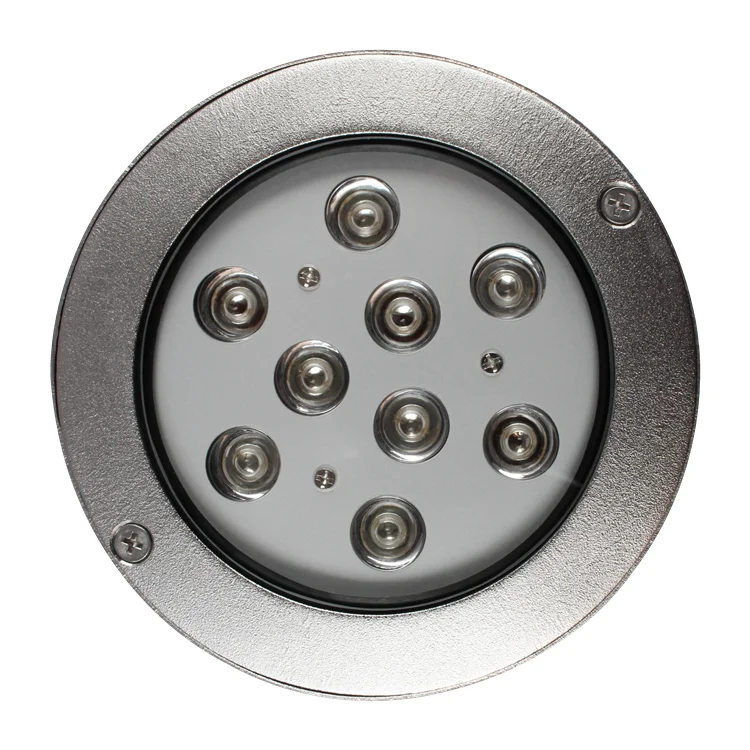 waterproof marine IP68 waterfall 27W color changing led underwater swimming pool lamp